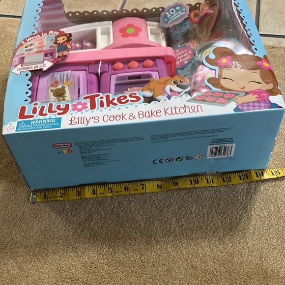 LILLY TIKES COOK AND BAKE KITCHEN BRAND NEW USE WITH LILLY, AMI AND TOMMY DOLLS - Picture 11 of 12